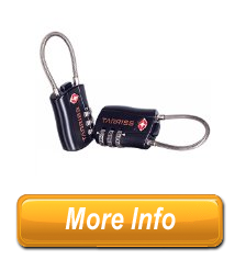 Tarriss TSA Lock TSA Luggage Locks for Travel 2 Pack Lifetime Warranty In